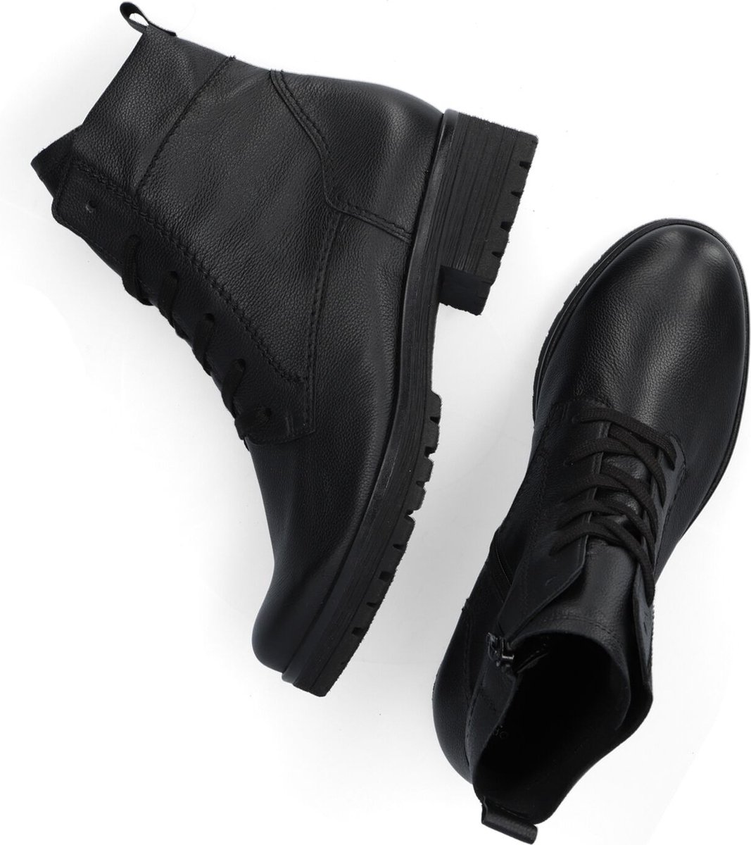 Gabor 095.1 Veterboots - Laarzen Met Veters - Dames - Zwart - Maat 38,5 |  bol.com
