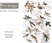 Redesign - Decoratie Transfer - Postal Birds