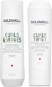 Goldwell Dualsenses Curls & Waves Hydrating Shampoo 250ml + Conditioner 200ml