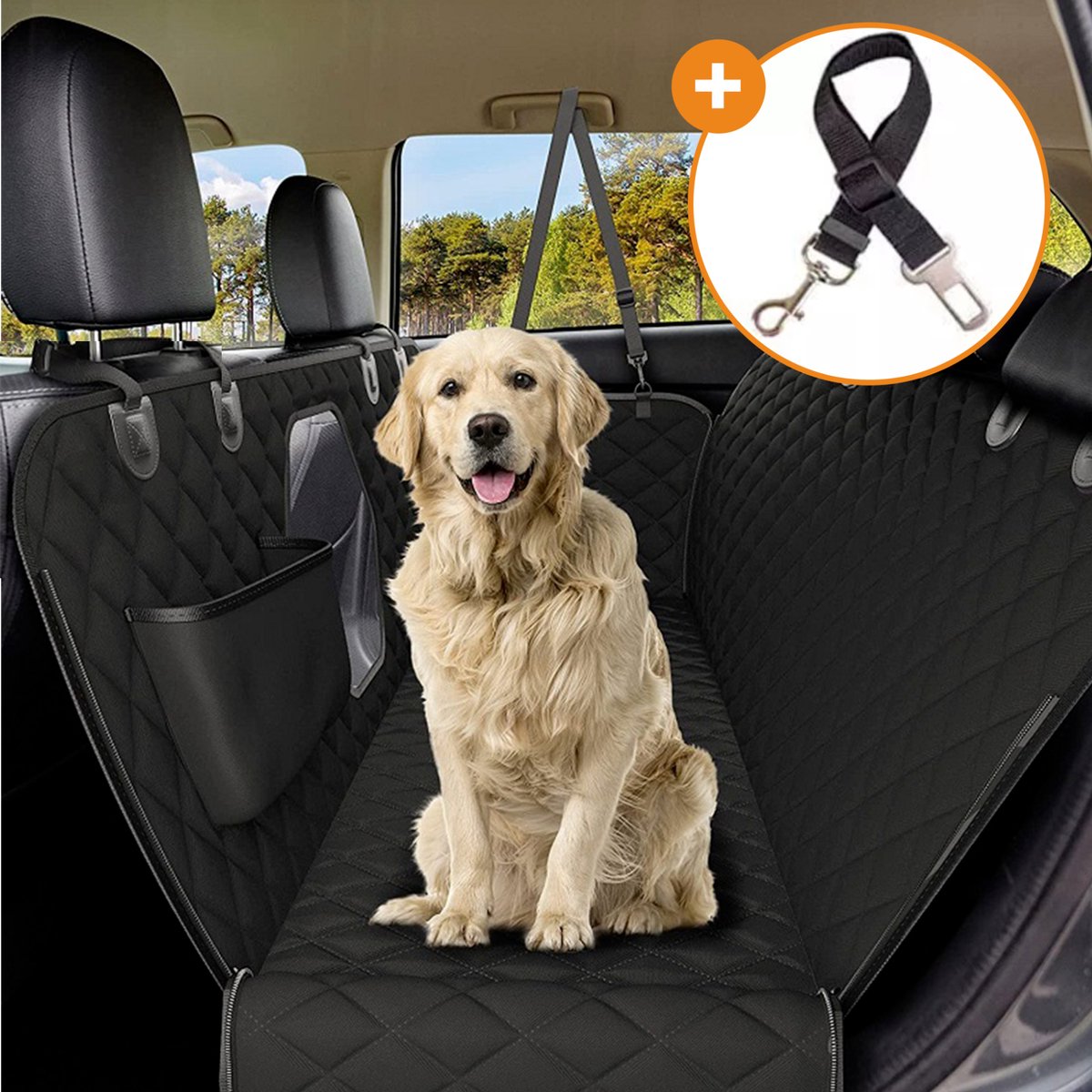 Hondendeken Auto Achterbank Kofferbak Waterproof Honden Deken 