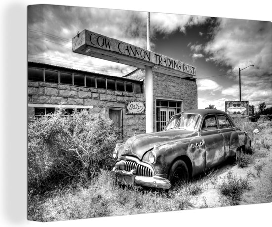 Tableau Voiture Noir et Blanc