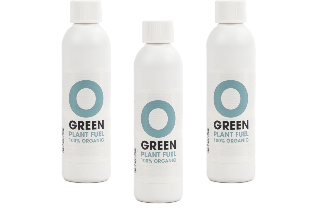 Ogreen plant fuel - 100% Organische Plant Voeding - Kamerplanten Voeding - Planten Voeding - Set van 3 stuks