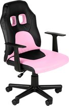 CLP Fun - Bureaustoel - Junior zwart/roze