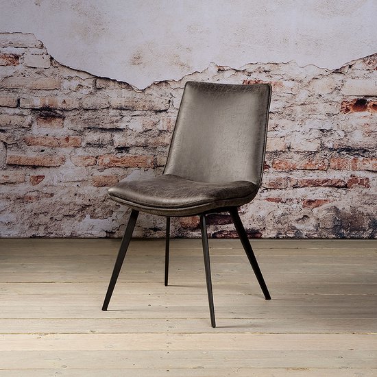 SIDD Pamplona sidechair - fabric T-anthracite