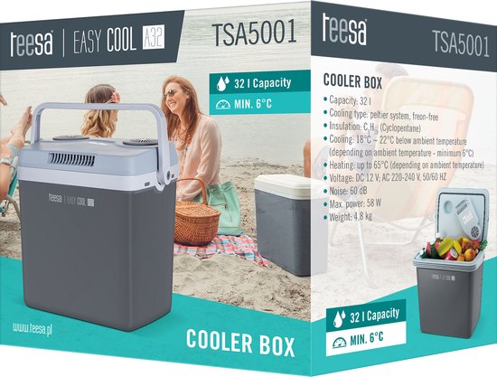 Teesa TSA5001.1 - Elektrische koelbox met verwarmingsfunctie, 25 liter van Teesa — afbeelding 5
