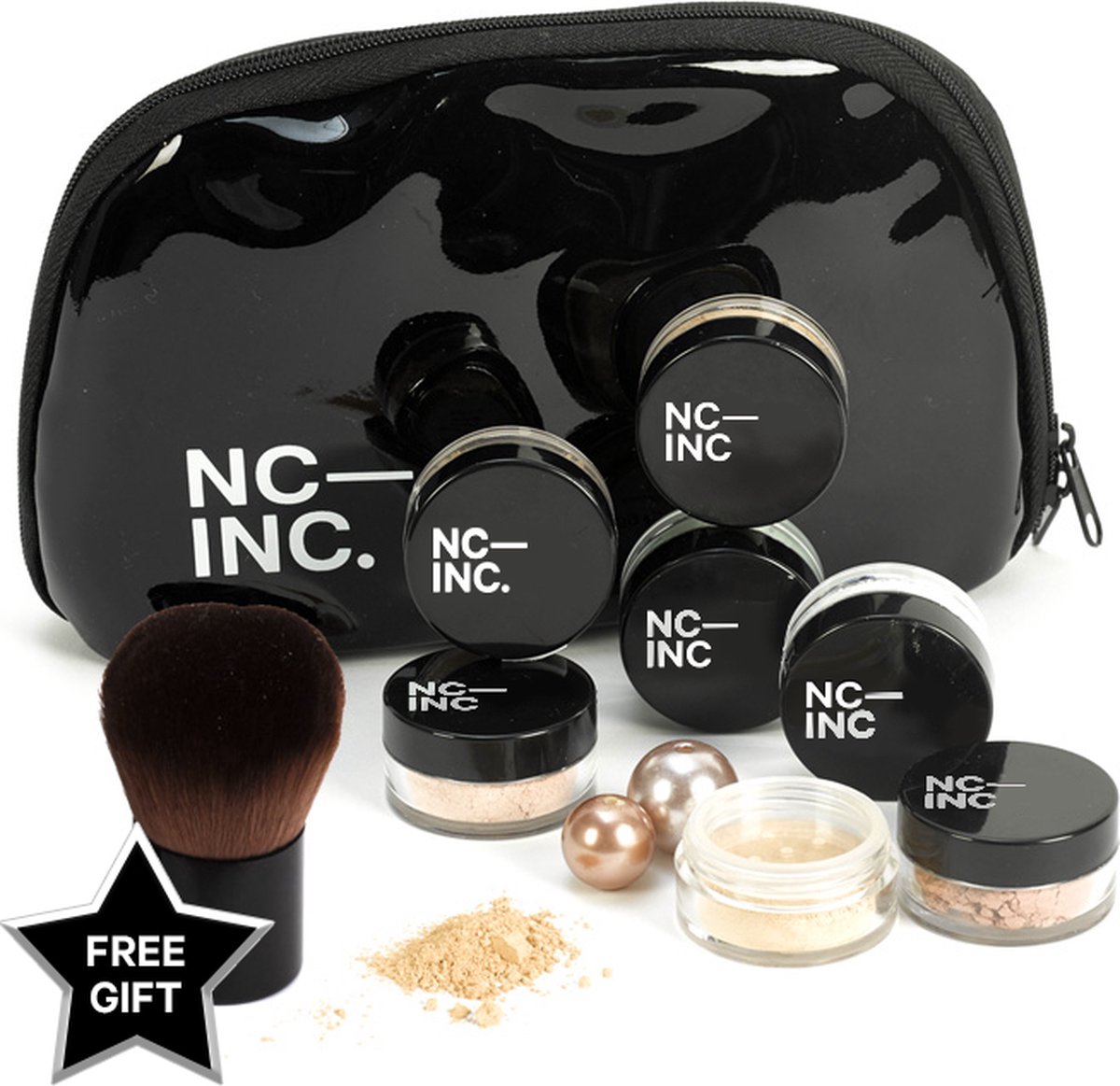 Nc-Inc minerale make-up giftset MEDIUM