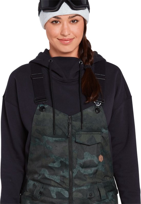 Volcom - Pantaloni da sci/Snow Swift Bib Overall Sand Donna