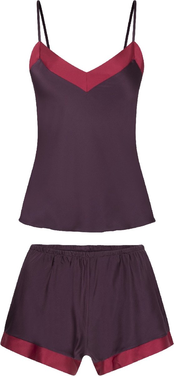 LingaDore Top & shorts - 6813SET - Winetasting - M