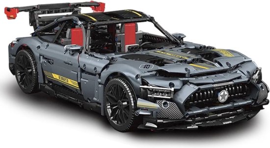 RC Radiografische Mercedes Benz AMG-GT Auto Bouwpakket | Lego® Technic Creator Compatible | F1 | Safety Car | Sport auto | Toy Brick Lighting® | Op Afstand Bestuurbaar| 2872 Bouwstenen | Speelgoed