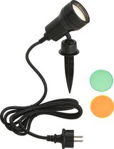 BRILONER - Grondspot - prikspot - buitenlampen incl. GU10 - 3.000 K - 3W - IP44