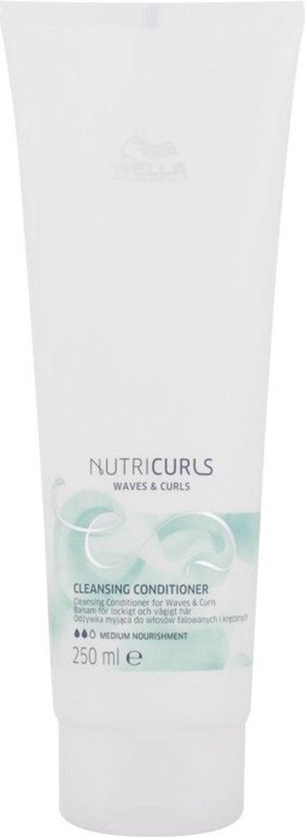 Wella Professional - Nutricurls Waves & Curls Cleansing Conditioner - Cleaning Conditioner For Wavy And Curly Hair