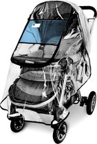 BOTC Regenhoes Kinderwagen - BPA vrij - Universele Regenhoes Kinderwagen met Kijkvenster - EVA Regenhoes voor reiswieg