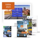 Theorieboek Rijbewijs B 2023 Auto met 25 Unieke Online Theorie-Examens en 2000 Oefenvragen - 20 uur Onbeperkte Toegang + Praktijkbegeleiding