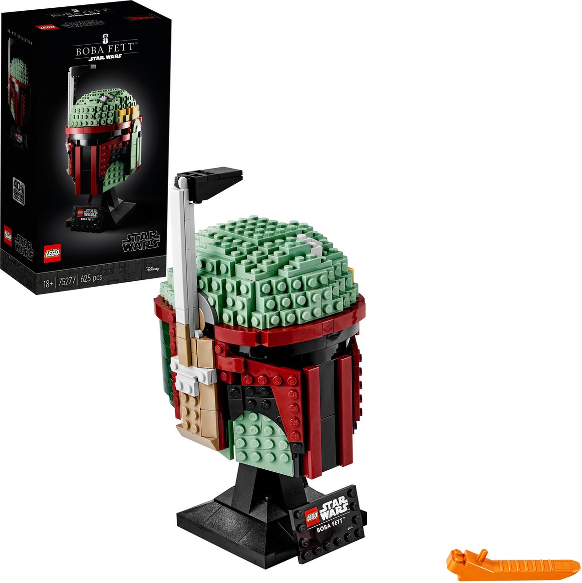 LEGO Star Wars Boba Fett helm 75277 — afbeelding 15