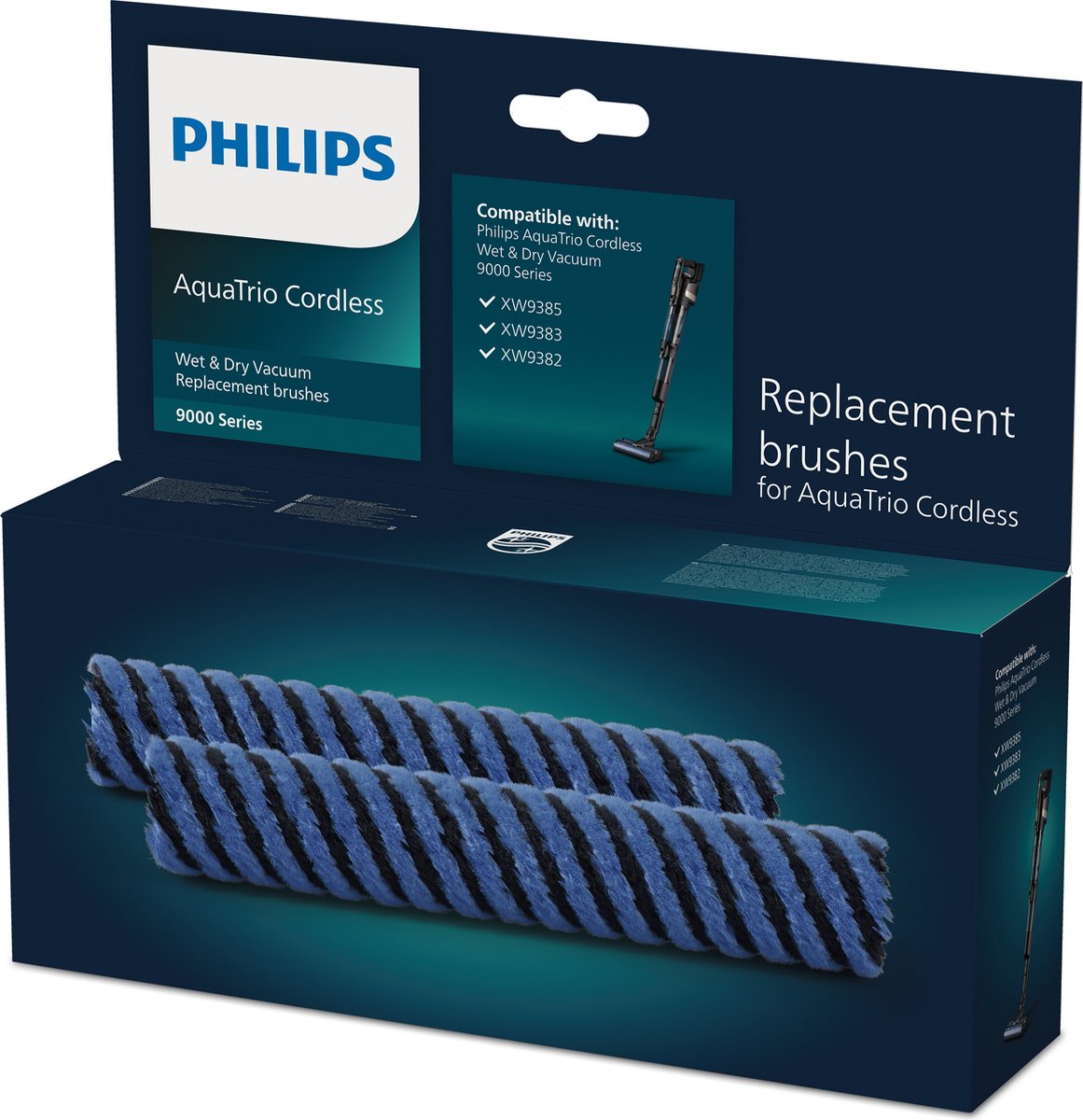 Philips AquaTrio Cordless XV1793/01 - Vervangende borstels