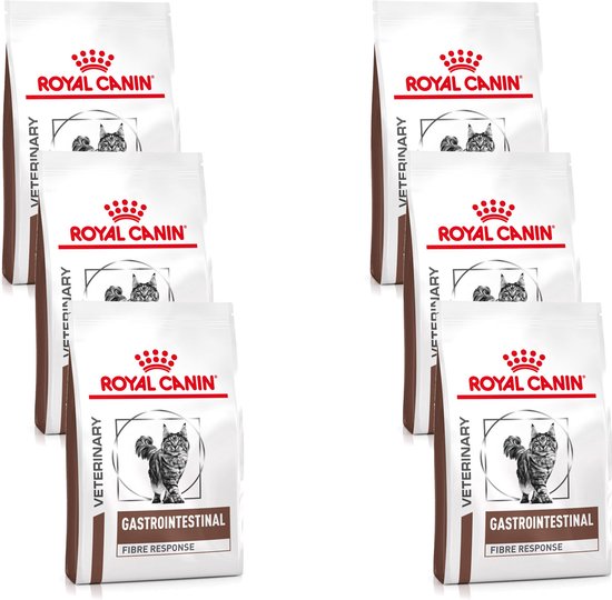 Royal Canin Veterinary Diet Fibre Response Kattenvoer 6 x 400 g bol