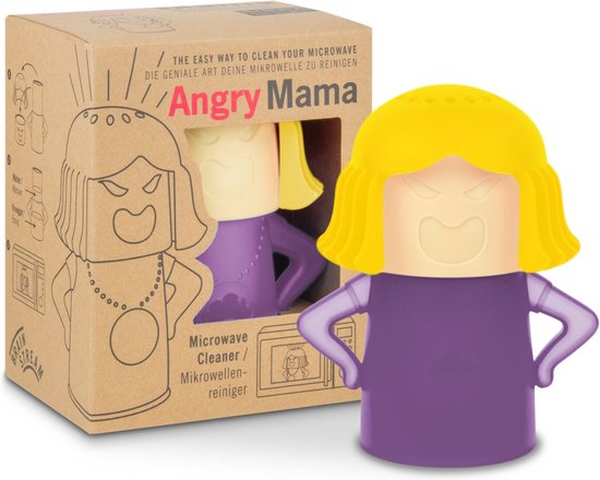 Foto: Brainstream magnetronreiniger angry mama paars geel the original