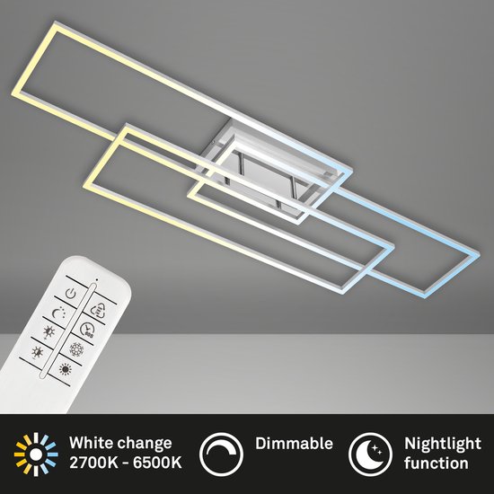 BRILONER Leuchten - Plafoniera a LED, plafoniera con | WhichOne