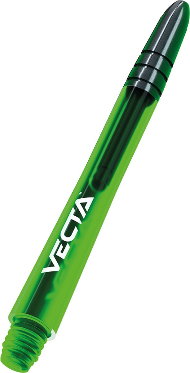 WINMAU - Vecta Dartschachten Groen, Medium - 1 set per pakket (3 Dartschachten in totaal) van Winmau — afbeelding 2