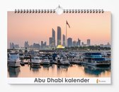 Abu Dabhi kalender XL 42 x 29.7 cm | Verjaardagskalender Abu Dhabi | Verjaardagskalender Volwassenen
