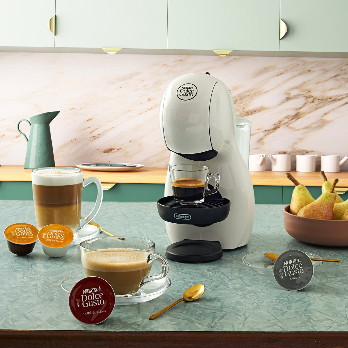 De'Longhi Piccolo EDG110.WB Handmatig Koffiepadmachine 0,8 l thumbnail 3