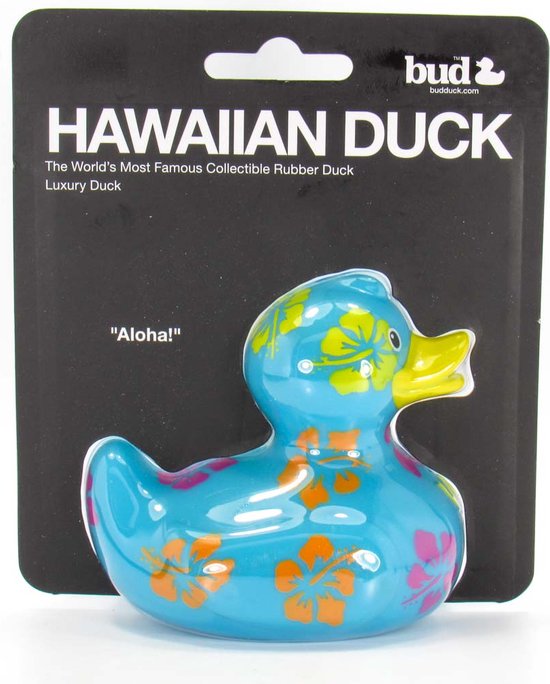 LUXURY HAWAIIAN DUCK - Aloha Hawaii badeend van BUDDUCK van Lux — afbeelding 3