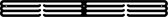 3-fold Expansion Medal Hanger revêtement en poudre noir (70cm de large) - Produit néerlandais - cadeau de sport - top cadeau - cintre de médaille - médailles - marathon - décoration murale