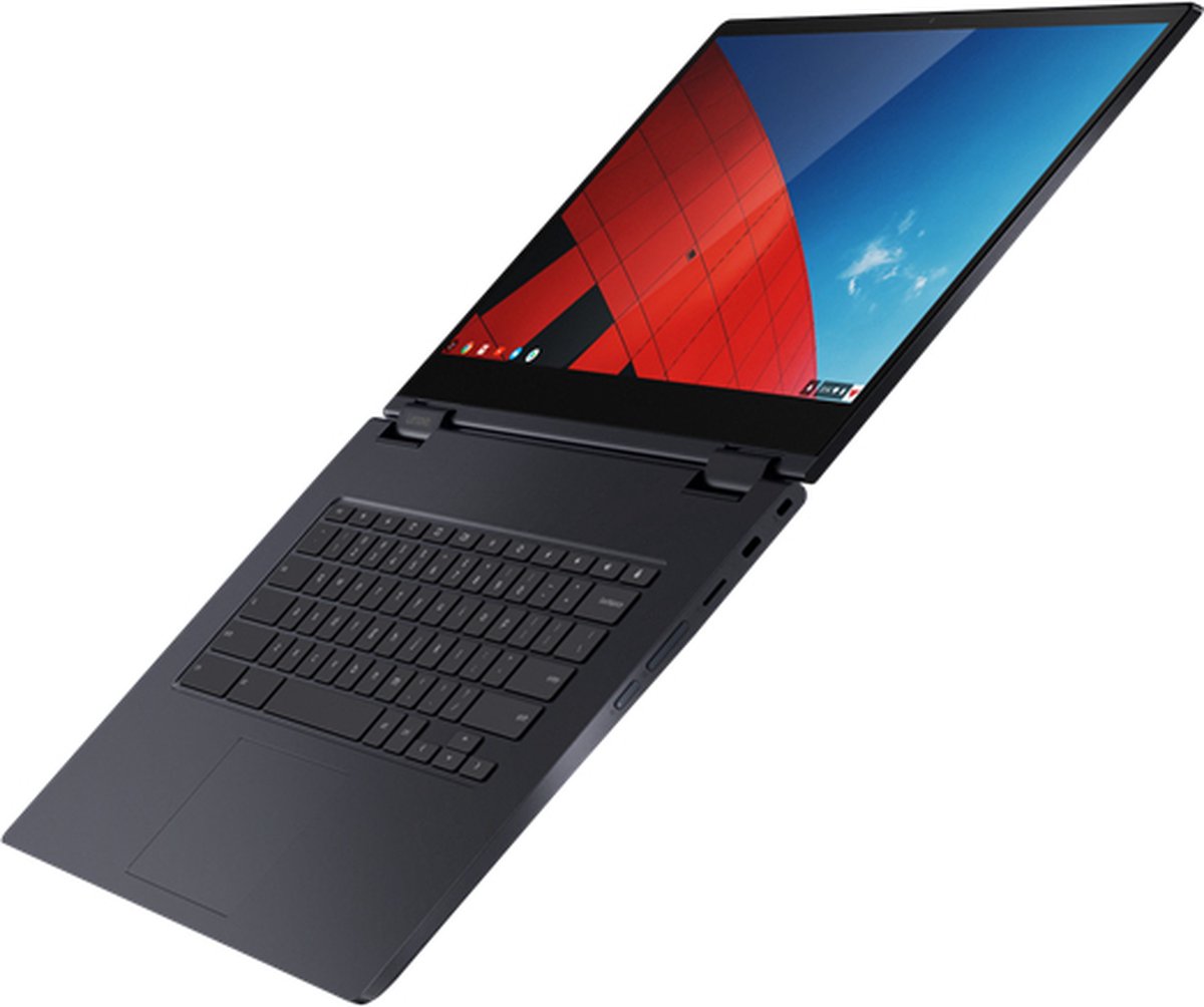Lenovo Yoga Chromebook C630 Intel Core i7 i7-8550U 39,6 cm (15.6") Touchscreen 4K Ultra HD 16 GB DDR4-SDRAM 128 GB eMMC Wi-Fi 5 (802.11ac) ChromeOS Brits Engels Blauw thumbnail 3