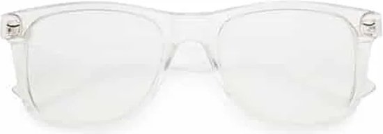 Freaky Glasses® - deluxe spacebril - festival bril - dames en heren - transparant van Merkloos — afbeelding 4