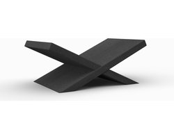 Cross Support Bookstand noir MDF I serre-livres minimaliste