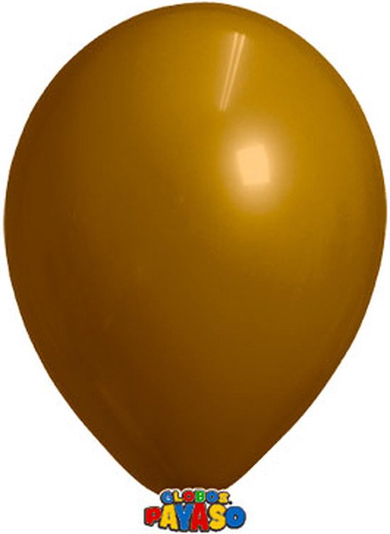 Zakje Met 15 Koperen Ballonnen 30cm Doorsnee Biologisch Afbreekbaar