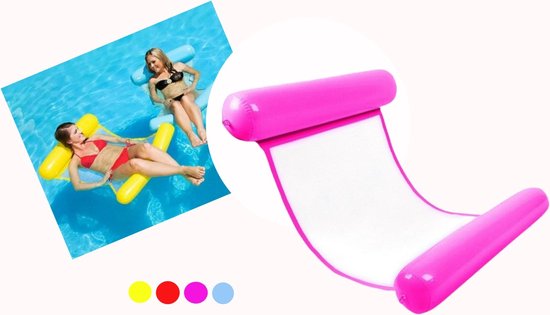 COSTWAY Tapis Flottant de Piscine 355 x 183 CM, Matelas Flottant d'Eau