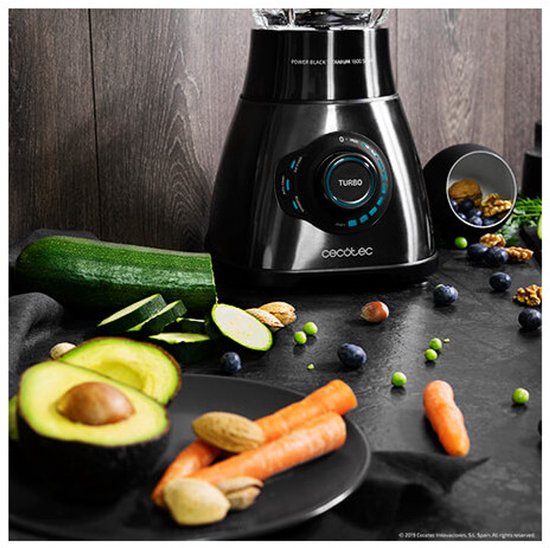 Cup Blender Cecotec Power Black Titanium 1800 Smart 2,1 L 1800W van Cecotec — afbeelding 2
