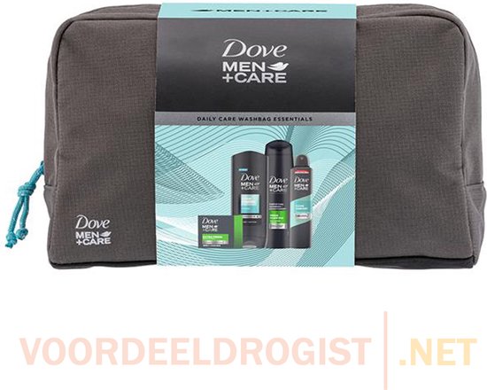 Geschenkset Dove Men+ Care Clean Comfort Met toilettas