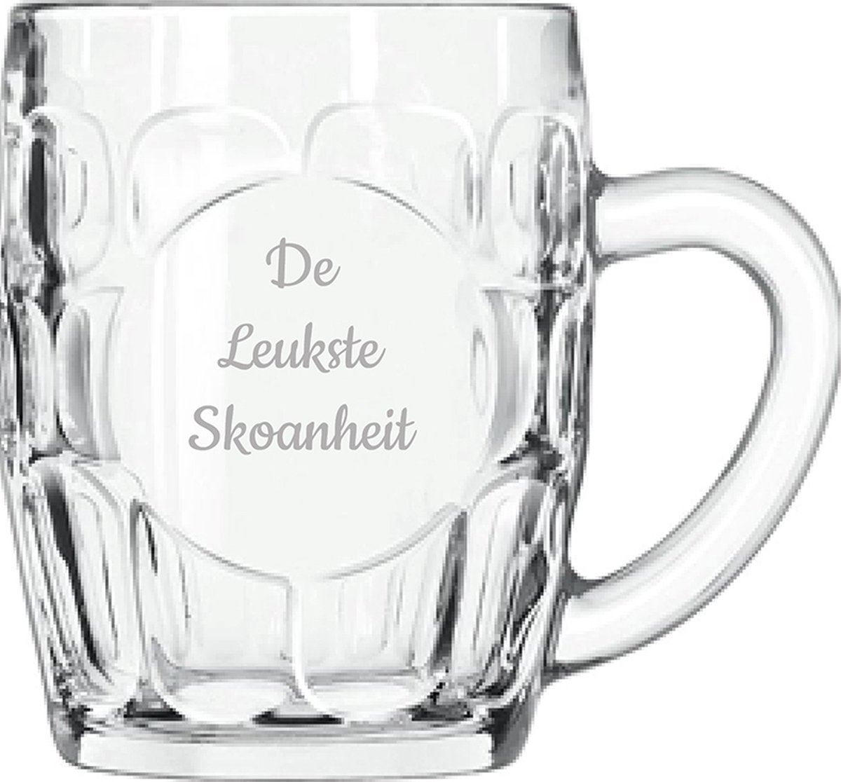 Gegraveerde Bierpul 55cl De Leukste Skoanheit