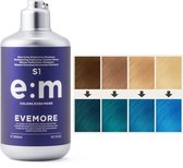 EVEMORE Semi Permanent Haarkleurings Shampoo - Kleurshampoo - Semi-Permanente Haarverf - Blauw