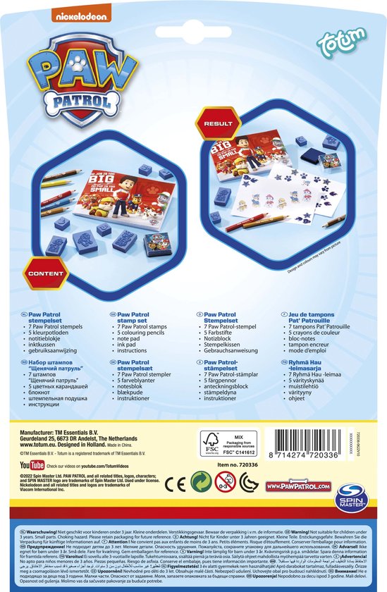 Jeu créatif Smoby Recharge de dessins Paw Patrol Pat'patrouille pour Jeu créatif Smoby Recharge de dessins Paw Patrol Pat'patrouille pour