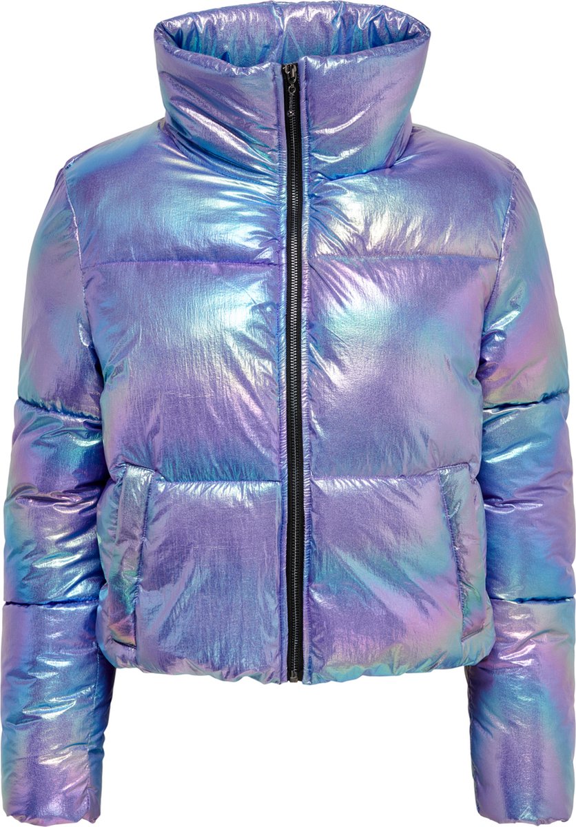 Only Dames Cool Pufferjas Blauw