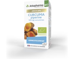 Arkopharma Curcuma Bio Voor een Goed Gewrichtscomfort te Behouden – 130 Capsules