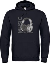 Klere-Zooi - Music Is My Religion - Hoodie - 3XL