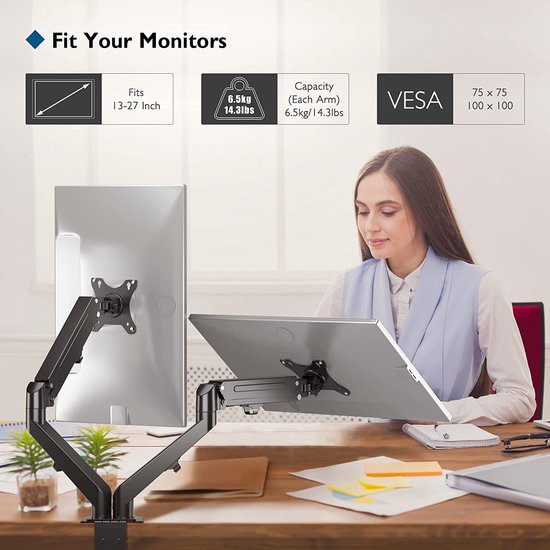 Monitor arm voor laptop scherm Laptop Standaard Monitorbeugel