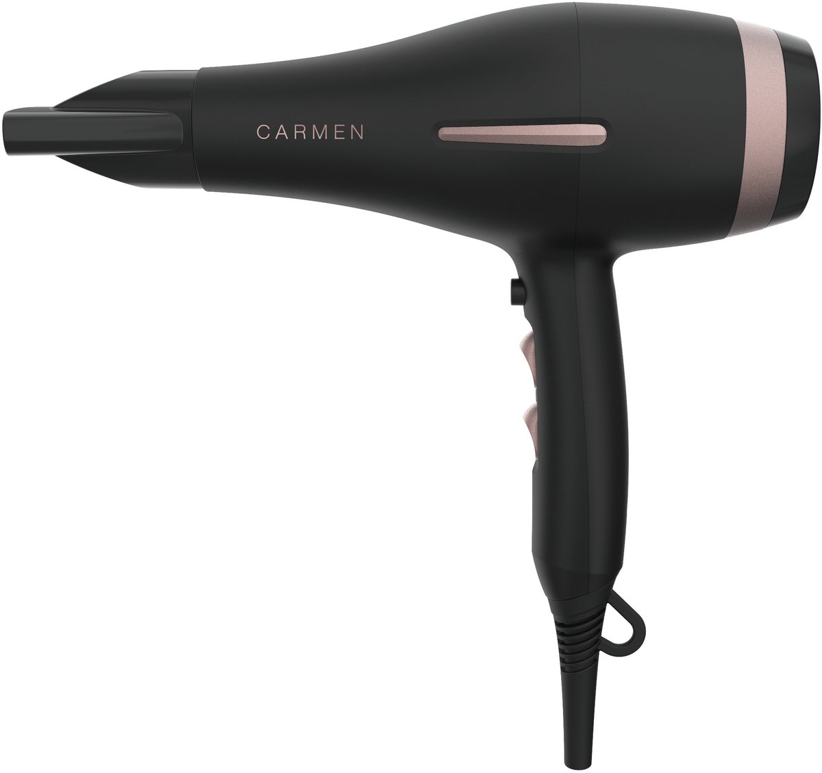 Carmen AC5210 - Föhn - 2300 Watt - Zwart/Roségoud