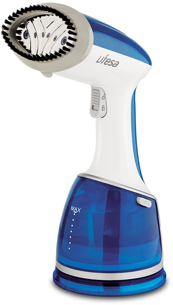 Ufesa GS1700 kledingstomer 220ml - Handstomer - 1700 Watt - Blauw Wit