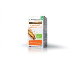 Arkopharma – Ginseng Bio om Fysieke Capaciteiten te Stimuleren – 60 Capsules 15 Dagen