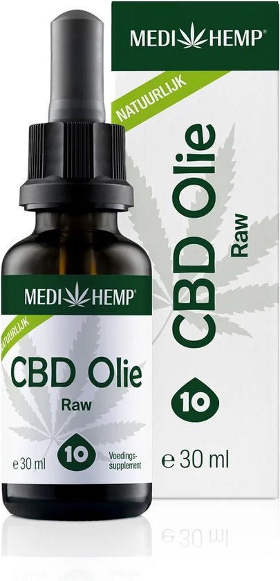 MediHemp CBD olie raw 10% 30ml
