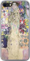 Coque de téléphone compatible avec iPhone SE 2022 – Portrait de Ria Munk III – Gustav Klimt – Coque en Siliconen