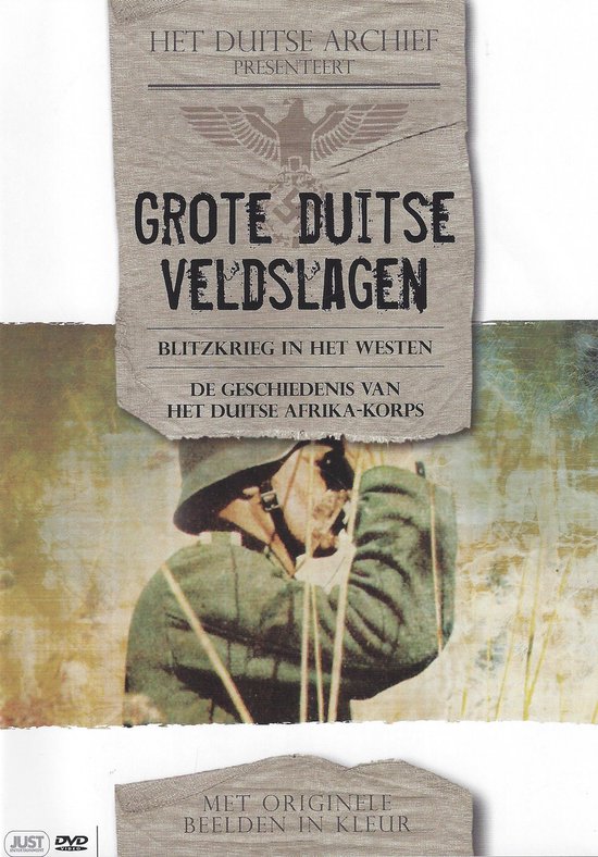 Duitse Archief - Grote Duitse Veldslagen - 3: Blitzkrieg in het Westen + 4: De Geschiedenis van het Duitse Afrika-Korps