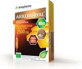 Gelée Royale 2500 mg Bio pour renforcer la résistance - 20 Ampoules 1 par jour forte dose