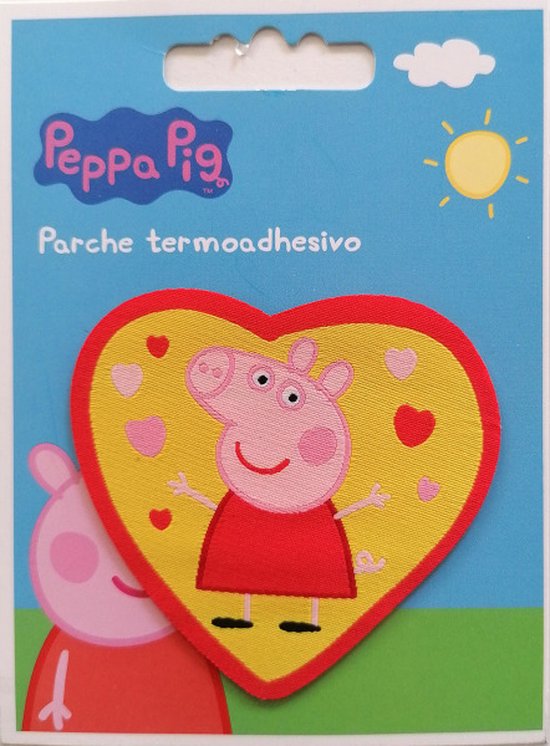 Peppa Pig - Coeur - Écusson