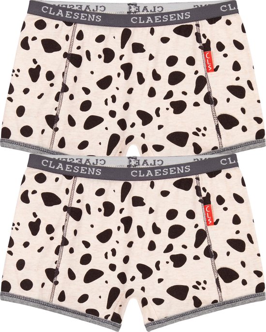 Girls Boxer 2 Pack - Dalmatier - Claesen's® - Ondergoed voor Meisjes